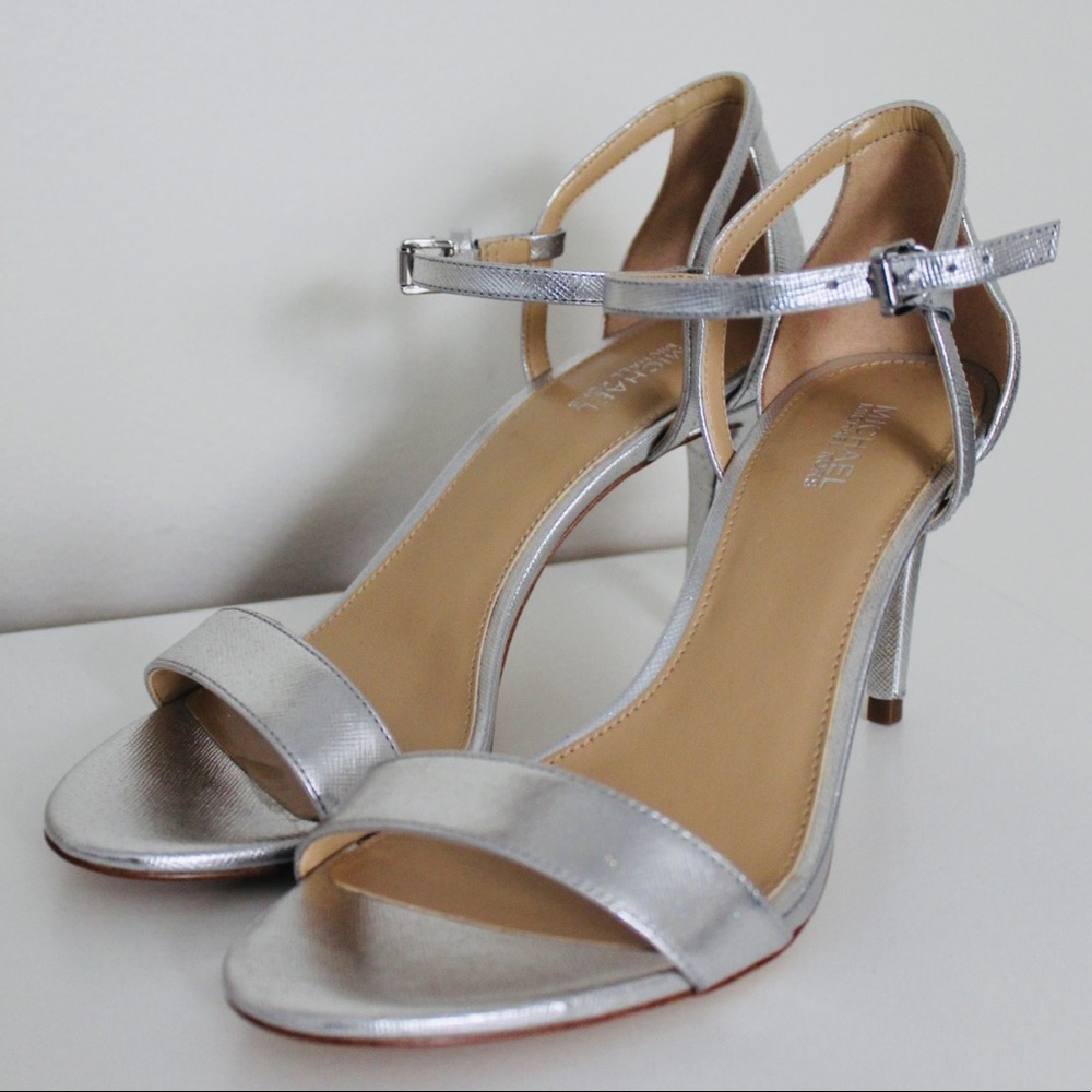 Michael Kors Silver Heels